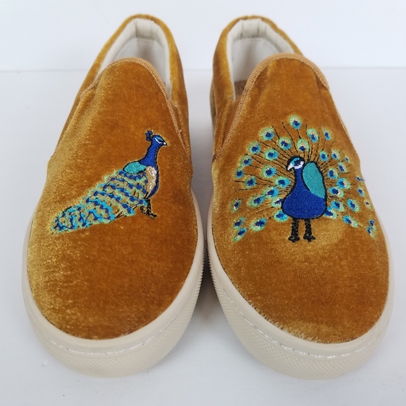 Soludos Velvet Peacock Sneakers 3555 